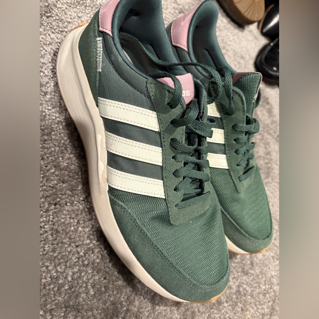 Green Adidas New Never Worn